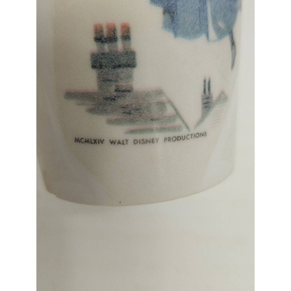 Vintage 1964 MARY POPPINS Melamine Walt Disney Productions Cup Allied‎ Chemical - Picture 2 of 7